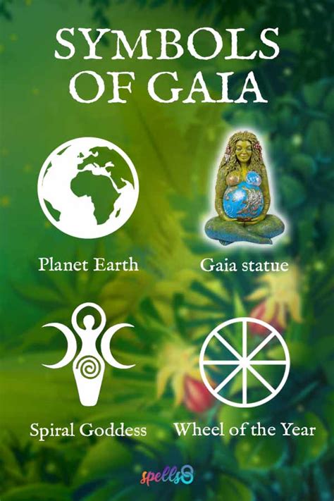 goddess gaia symbol|gaea greek mythology symbol.